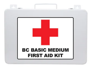 Basic Fire Aid Box WorkSafeBC Basic (Level 1) First Aid Kit - Metal Box – ProSafe SafeShop