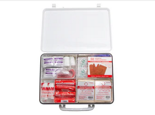 WorkSafeBC Basic (Level 1) First Aid Kit - Metal Box