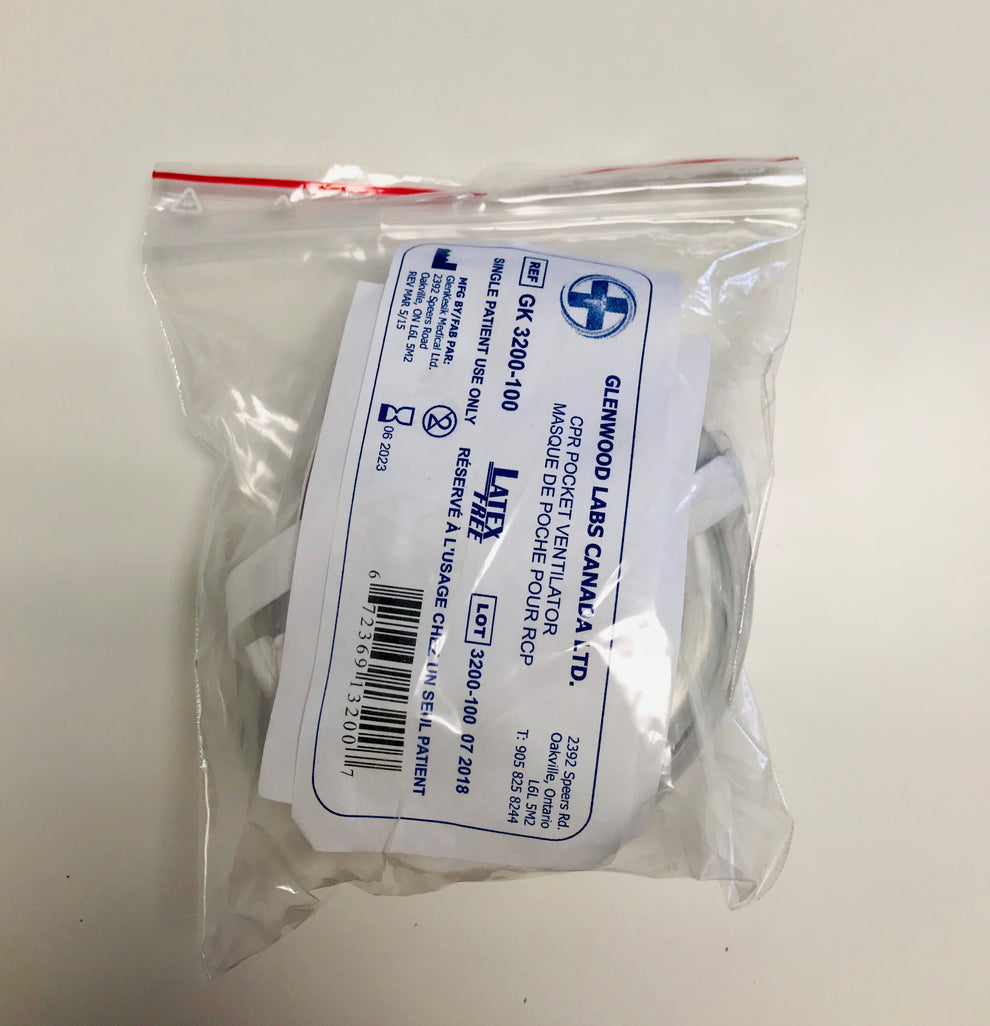 Pocket Mask in Poly bag – ProSafe SafeShop
